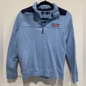 Pale Blue and Navy Vineyard Vines Shep Shirt